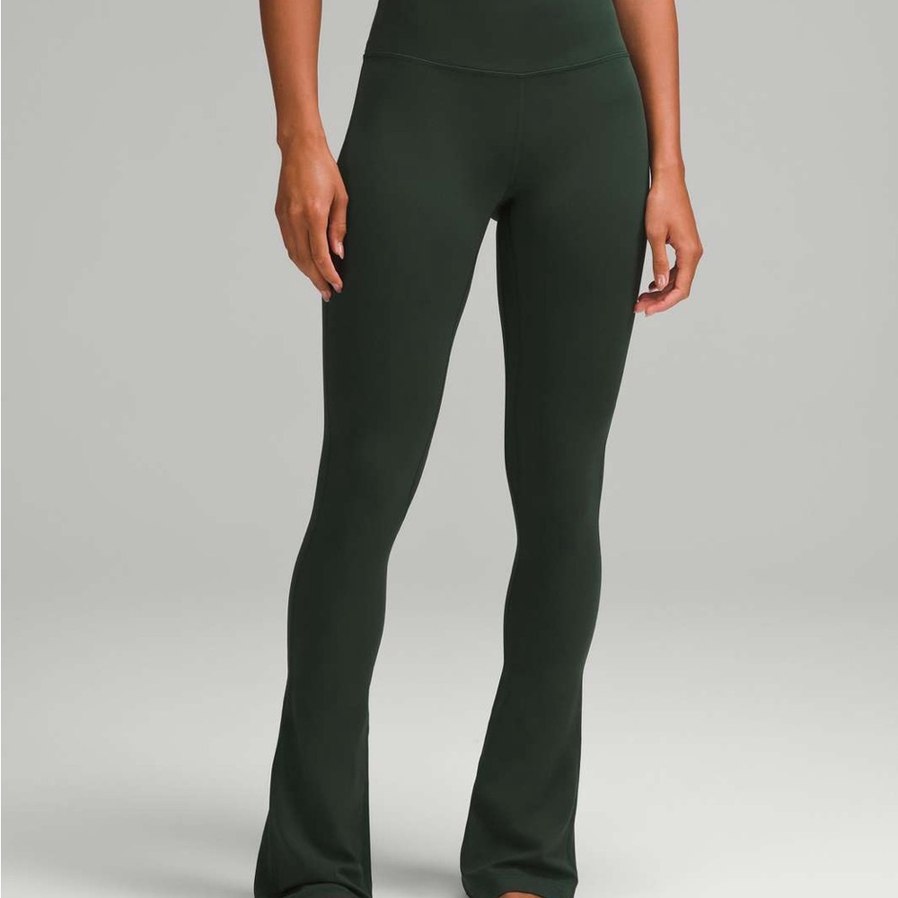 Lululemon Align High-Rise Mini-Flare Leggings Square Dot